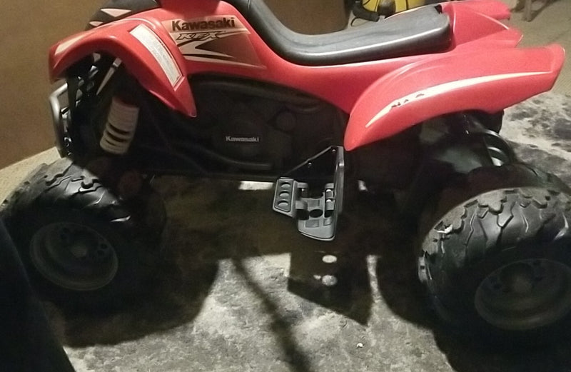 Electric Kawasaki KFX Ride-On Toy with Powerful Wheels Magic Cars 3