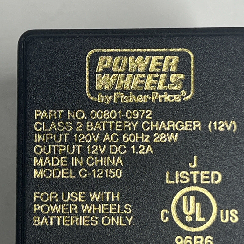 Power Wheels Model C-12150 12V DC Battery Charger Magic Cars 2