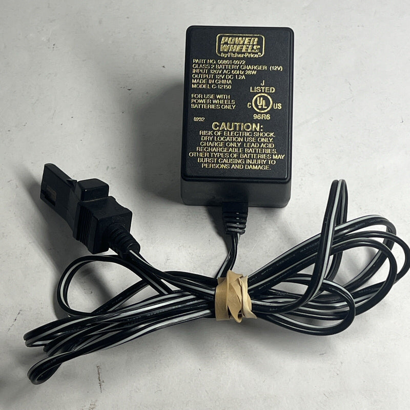 Power Wheels Model C-12150 12V DC Battery Charger Magic Cars 7