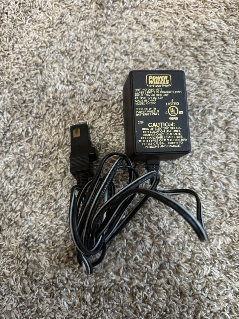 Power Wheels Model C-12150 AC Adapter Power Supply P/N 00801-0972 Magic Cars 0
