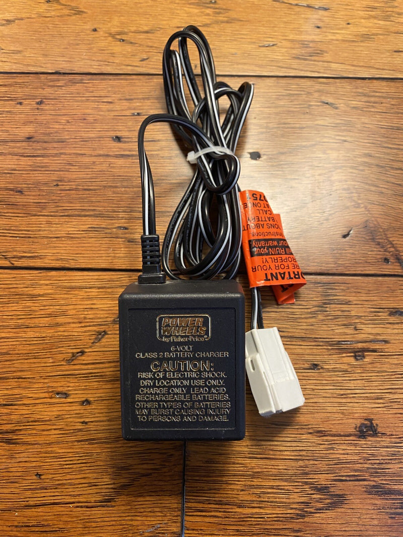 Power Wheels Model C-6080 6-Volt Battery and Charger Set Magic Cars Variant 0