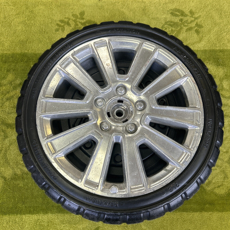 Power Wheels Left Rim for Barbie Mustang Ride-On Car Magic Cars 0