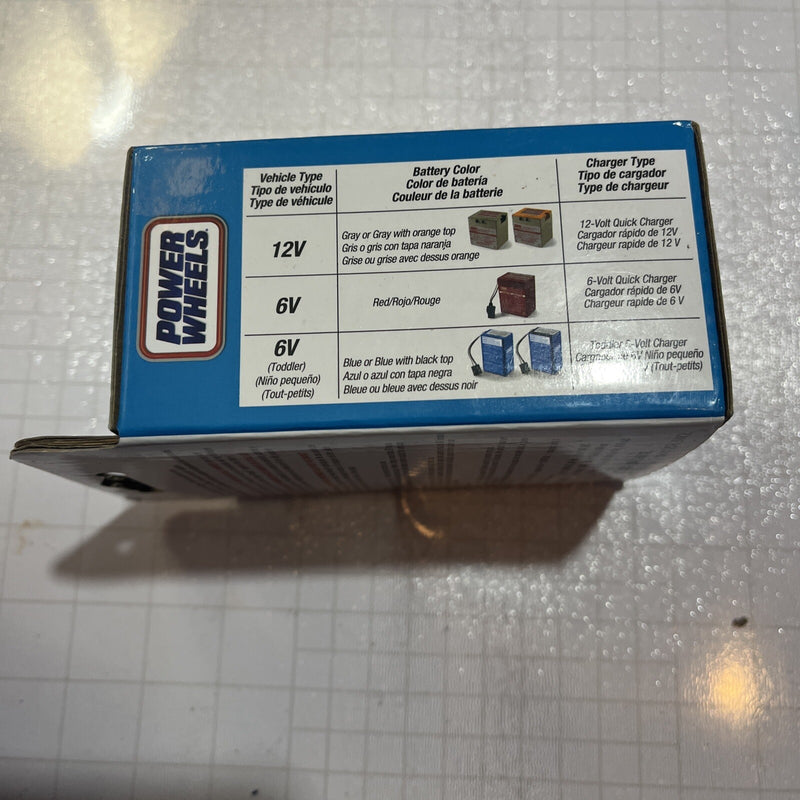 6 Volt Blue Toddler Electric Ride-On Vehicle with Charger and Power Wheels Magic Cars 3