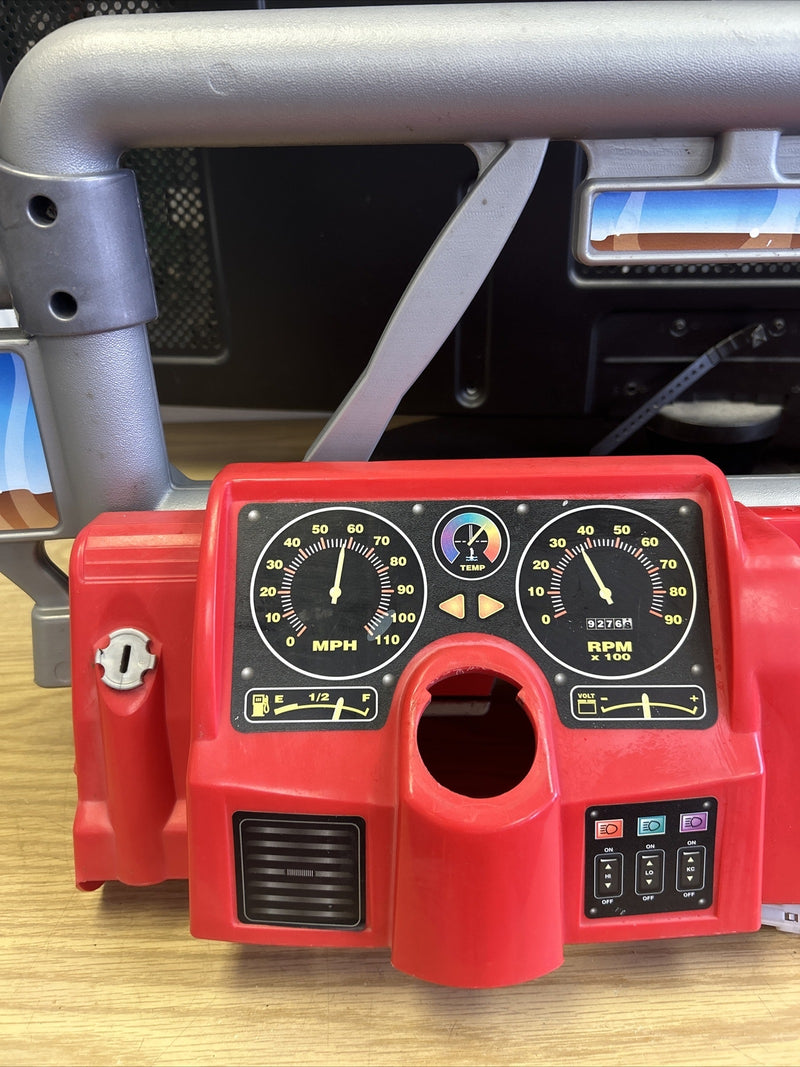 Power Wheels Jeep Wrangler Two-Seater with Dashboard and Windshield Replacement Part Magic Cars 2