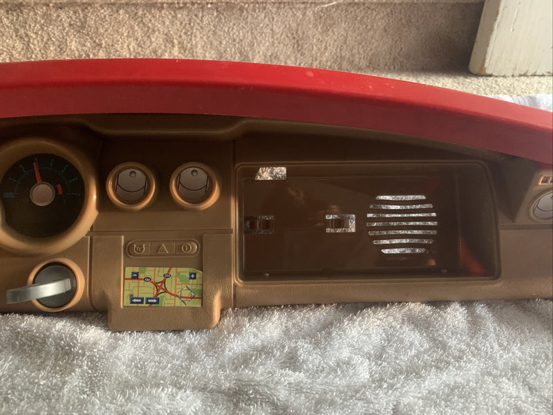 Powerwheels Mustang Boss Two-Seater OEM Dashboard Windshield Replacement Part Magic Cars 2