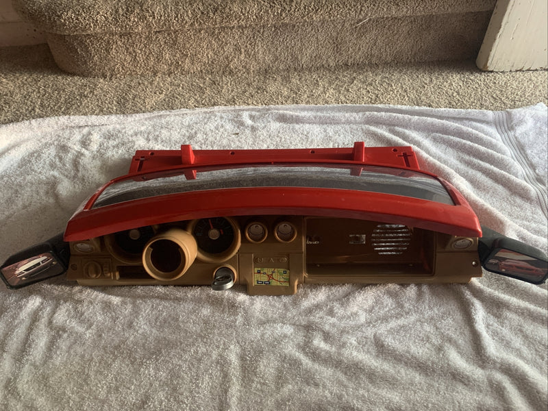 Powerwheels Mustang Boss Two-Seater OEM Dashboard Windshield Replacement Part Magic Cars Variant 0