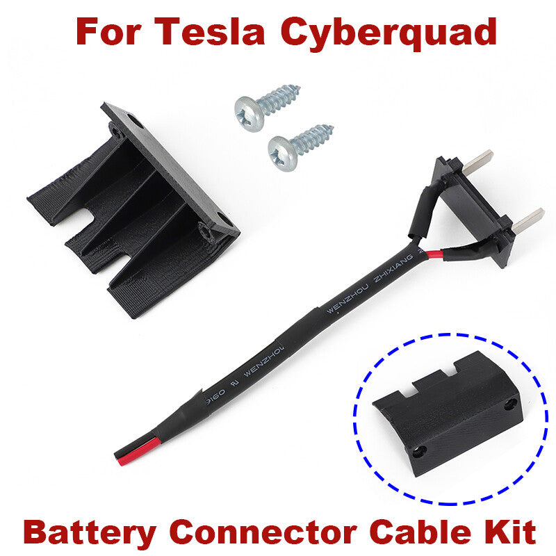 Battery Kit with CX-50 Power Connector for Kids' Tesla Cyberquad Magic Cars 0
