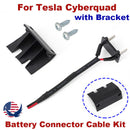 Battery Kit with CX-50 Power Connector and Bracket for Kids Tesla Cyberquad Magic Cars 0