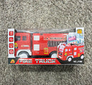 Battery-Powered Electric Fire Truck Toy with Rotating Lights and Music JY685 Magic Cars Variant 0