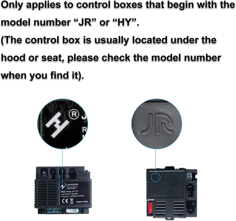 2.4G Bluetooth Remote Control Transmitter for Ride-On Car Magic Cars 5