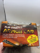 Transforming Armored Vehicle with Battery Power, Dual Speed, and Sound-Activated Firing Lights Magic Cars 2