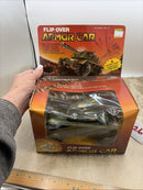 Transforming Armored Vehicle with Battery Power, Dual Speed, and Sound-Activated Firing Lights Magic Cars 4