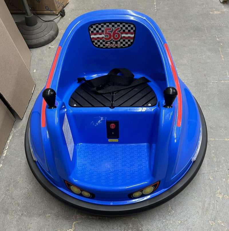 12V Battery-Powered Ride-On Bumper Car with LED Lights and Charger Included Magic Cars 1