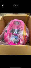 Flybar 6 Volt Battery-Powered Pink Bumper Car with LED Lights Magic Cars 4