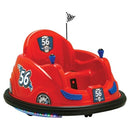 6V Red Bumper Car with LED Lights and Charger for Ages 1.5-4 Magic Cars Variant 0