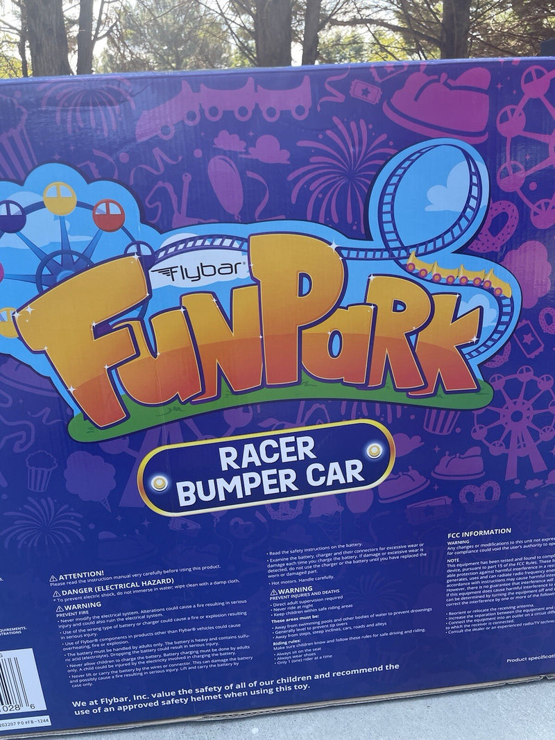 Flybar Blaster Bumper Powered Ride-On Car Magic Cars 1