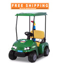 12V Battery-Powered Kids Golf Cart Ride-On Magic Cars 0