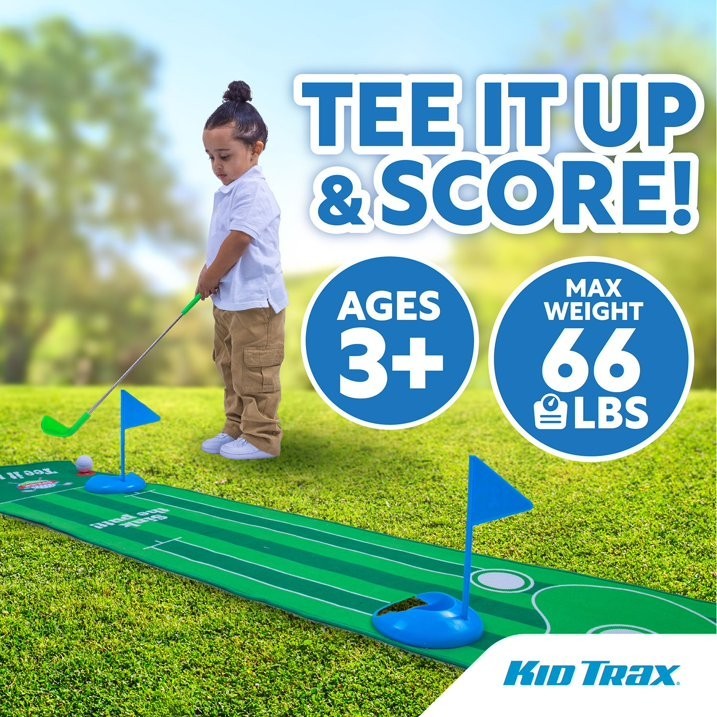 12V Battery-Powered Kids Ride-On Golf Cart Magic Cars 3