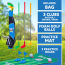 Flybar Kid Trax 12V Battery-Powered Ride-On Golf Cart Magic Cars 3