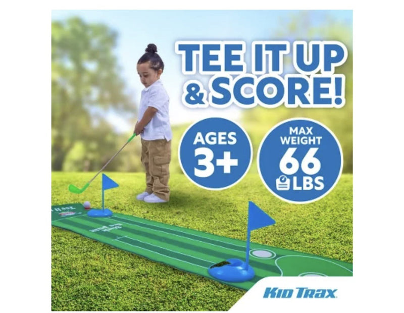 12V Battery-Powered Kids’ Ride-On Golf Cart Magic Cars 2