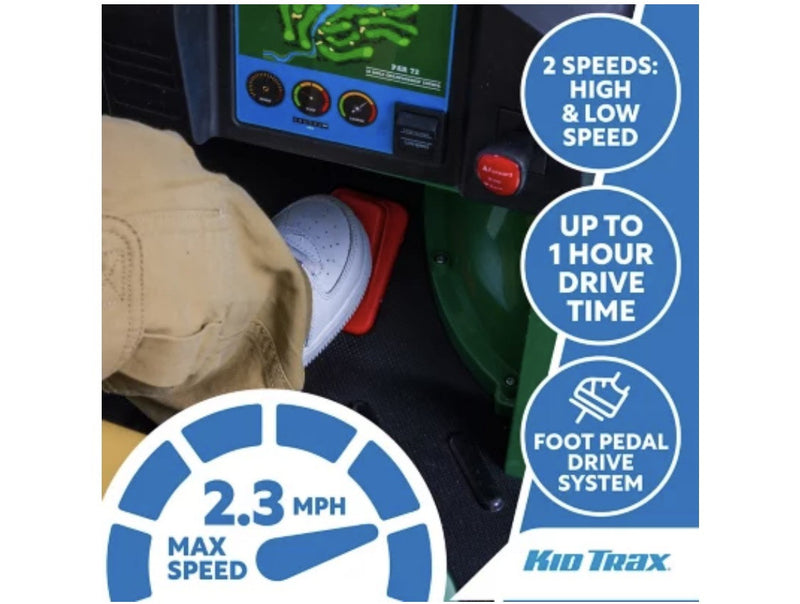 12V Battery-Powered Kids’ Ride-On Golf Cart Magic Cars 6