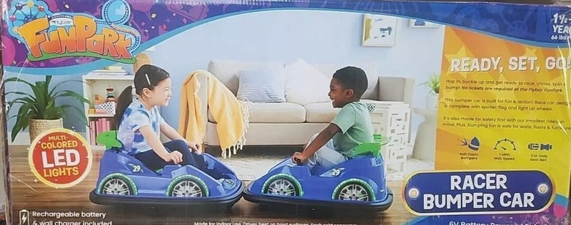 6V Battery-Powered Kids Racer Bumper Car Magic Cars 2