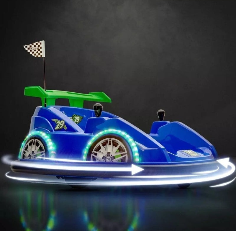 6V Battery-Powered Kids Racer Bumper Car Magic Cars 3