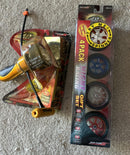 4-Pack Flywheels with Launcher for High-Speed Play Magic Cars 0