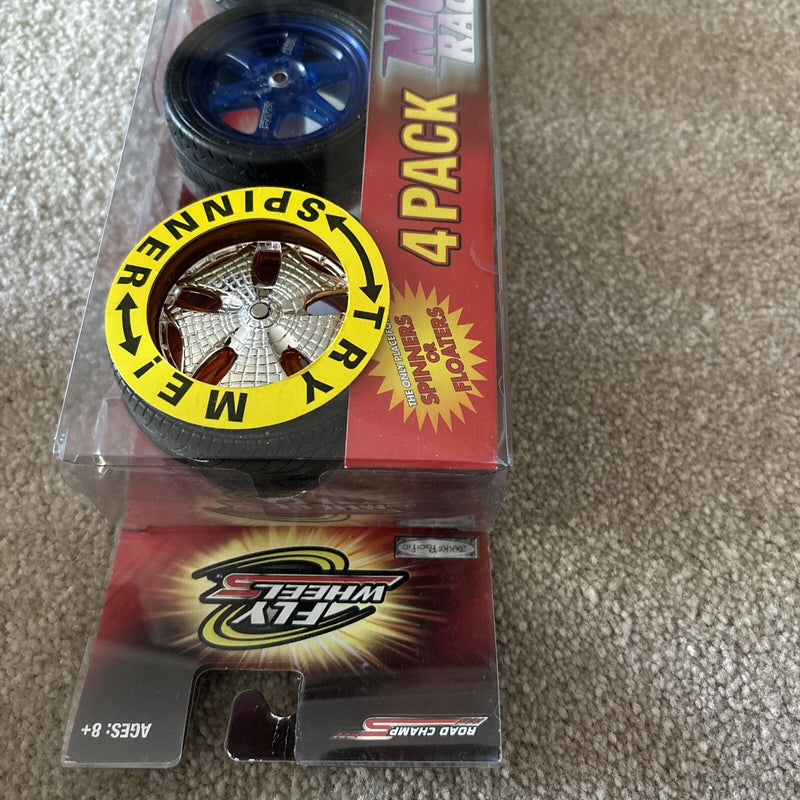 4-Pack Flywheels with Launcher for High-Speed Play Magic Cars 2