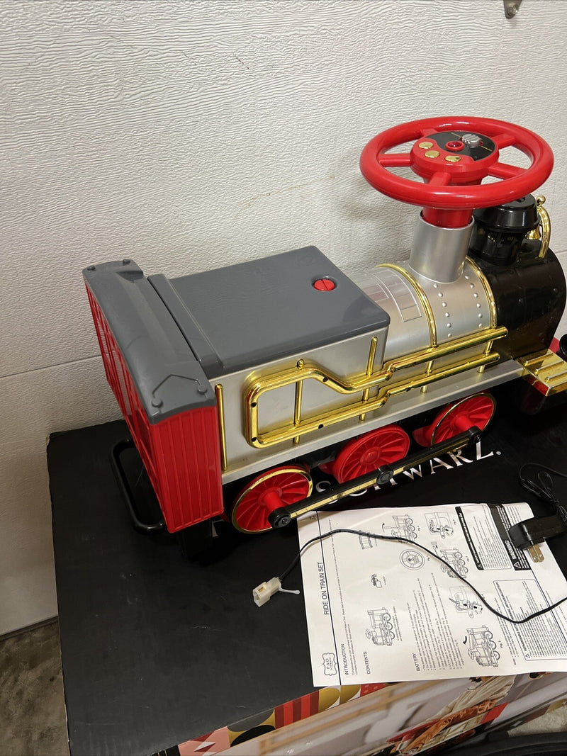 Ride-On Train Set for Ages 3 and Up – Classic Holiday Model 1015709 Magic Cars 11