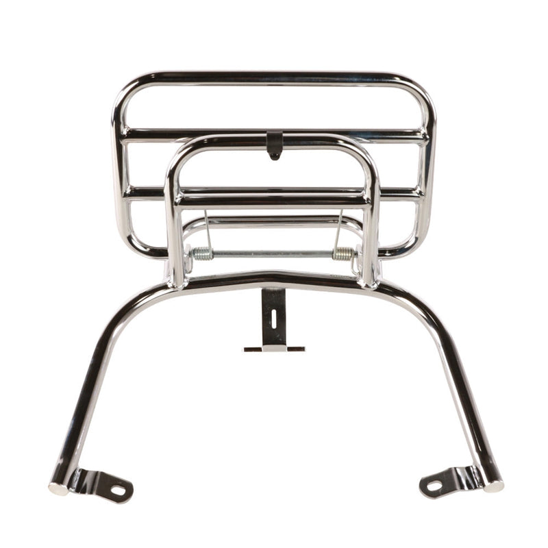 Vespa LX Folding Rear Rack - Chrome Finish | Magic Cars