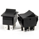6 Pin Auto Reset Foot Pedal Switch for 6V, 12V, 24V Ride-On Toy Cars Magic Cars 3