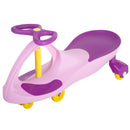 Toddler Ride-On Toy with Gear Wiggle Movement, Battery-Free, Pink, Ages 3 and Up Magic Cars 2