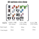 Adjustable Motorcycle Protective Waistcoat Vest for Kids (Height 0.85–1.7 m) Magic Cars 19