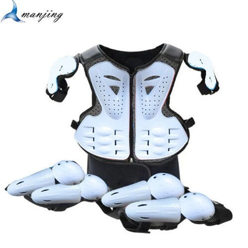 Adjustable Motorcycle Protective Waistcoat Vest for Kids (Height 0.85–1.7 m) Magic Cars 24