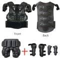 Adjustable Motorcycle Protective Waistcoat Vest for Kids (Height 0.85–1.7 m) Magic Cars Variant 0