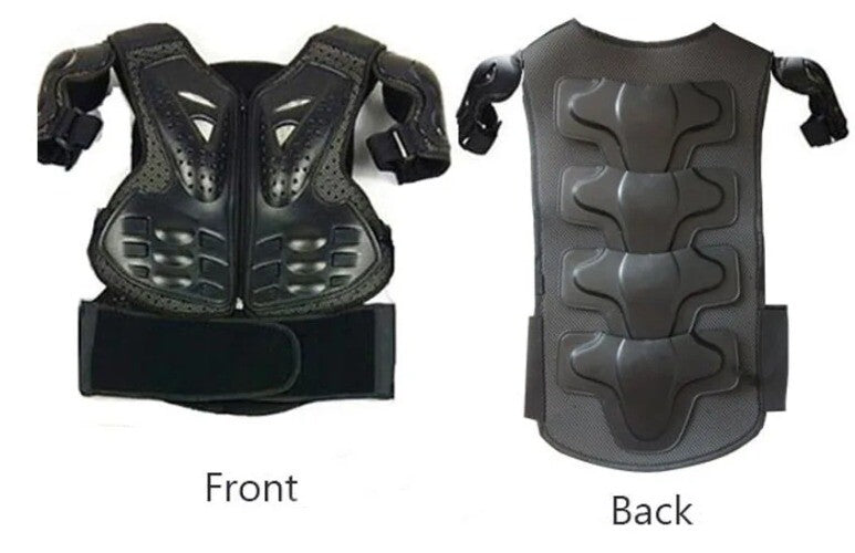 Adjustable Motorcycle Protective Waistcoat Vest for Kids (Height 0.85–1.7 m) Magic Cars Variant 8