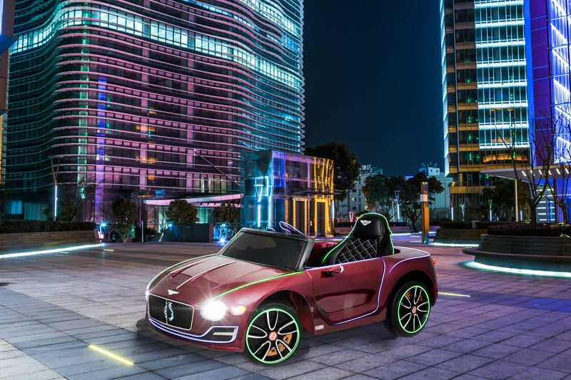 12V Licensed Bentley Ride-On Car for Kids with Remote Control, MP3, and Radio in Multiple Colors Magic Cars 11