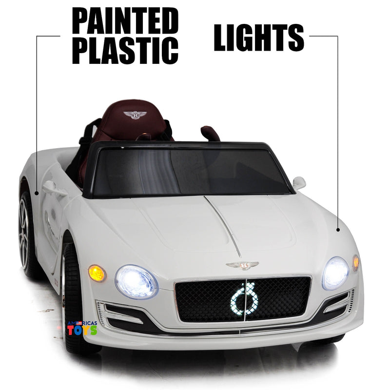 12V Licensed Bentley Ride-On Car for Kids with Remote Control, MP3, and Radio in Multiple Colors Magic Cars 2