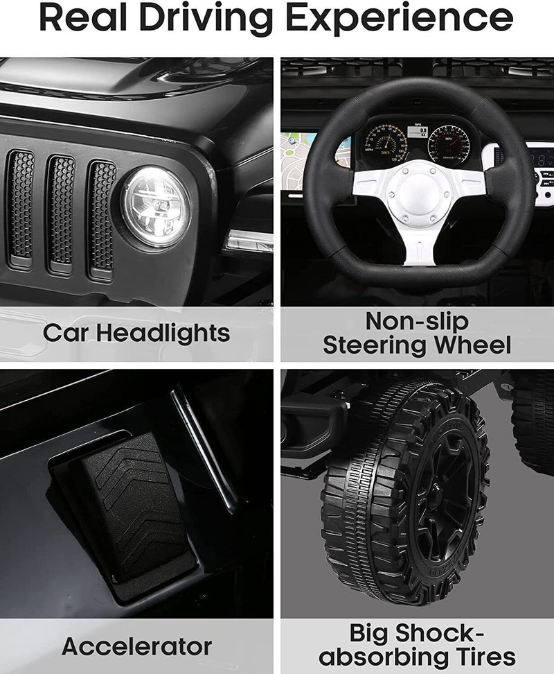 12V Electric Ride-On Kids Jeep Truck ATV with Remote Control Battery-Powered Toy Car Magic Cars 13