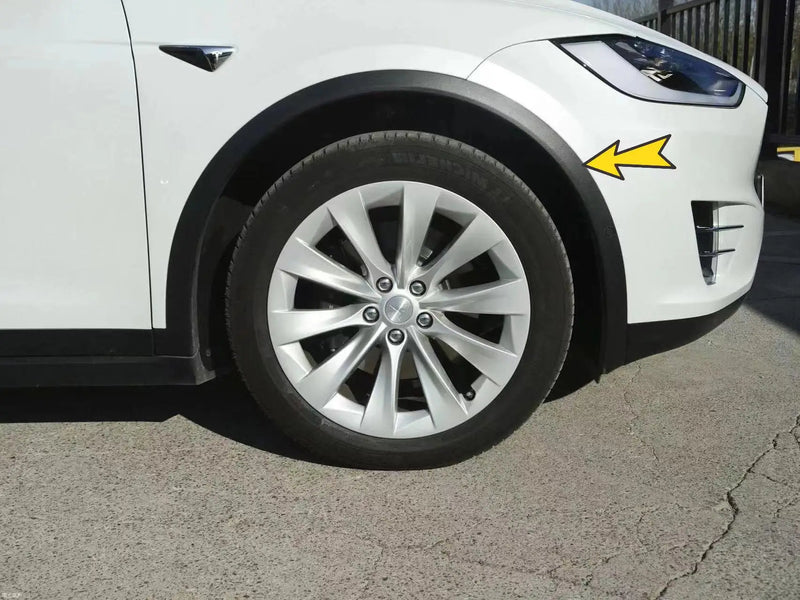 Original Tesla Model Y Wheel Eyebrow Trim Set Magic Cars 11