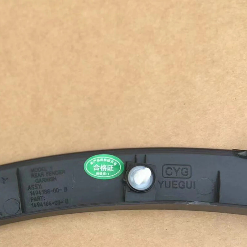 Original Tesla Model Y Wheel Eyebrow Trim Set Magic Cars 3