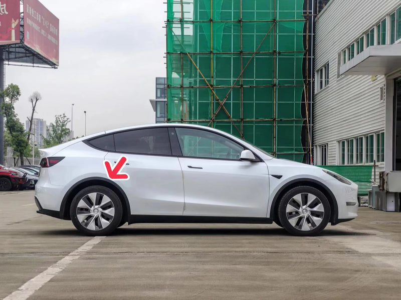 Original Tesla Model Y Wheel Eyebrow Trim Set Magic Cars 8