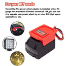 Milwaukee 18V M18 Battery Connector Adapter for Power Wheels with 14 Gauge Wiring Magic Cars 2