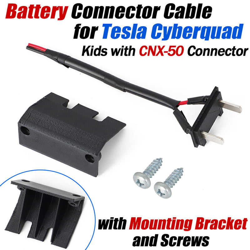 Kids Battery Kit for Cyberquad with CX 50 DJ7021 Power Connector and Mounting Bracket Magic Cars 0