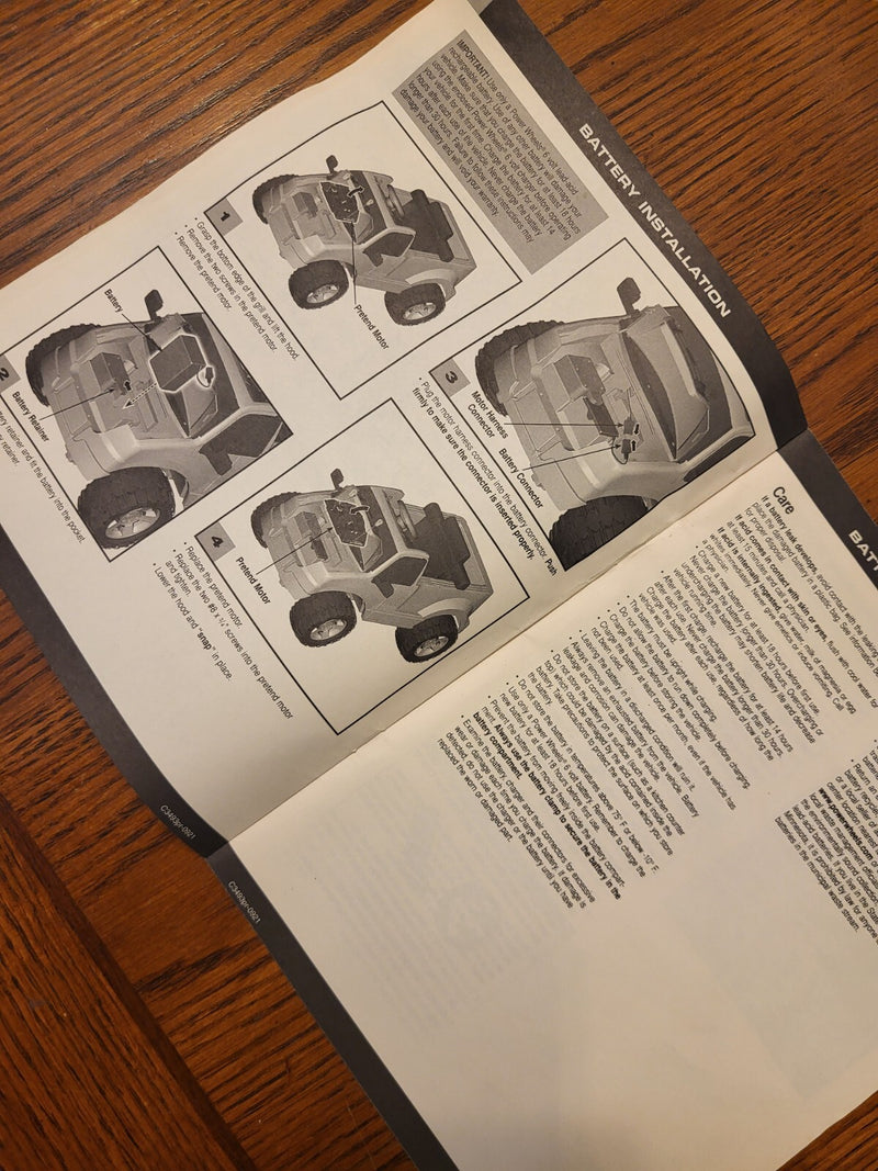 Ford F-150 Fisher Power Wheels Manual Model Magic Cars 1