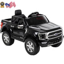 6V Battery-Powered Kids Ride-On Truck Black F-150 Platinum Model Magic Cars Variant 0