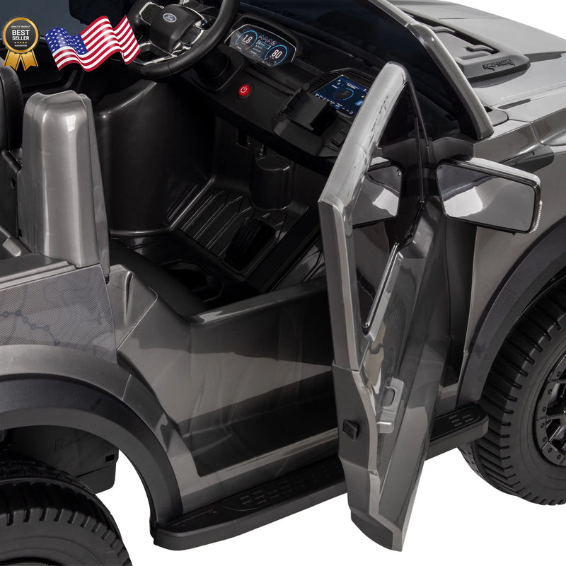 12 Volt Ford F-150 Raptor Battery-Powered Ride-On Toy for Kids Ages 3 and Up Magic Cars 5