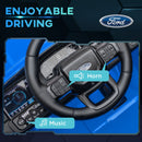 12V Licensed Kids Ride-On Ford Ranger Car with Toy Storage Blue Magic Cars 9