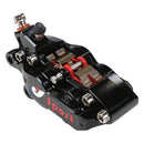 Forged 4 Piston Brake Caliper Black Left (Universal Fit)